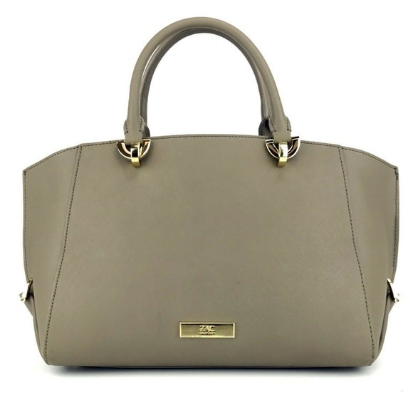 Zac by Zac Posen Eartha Saffiano Barrel Leather Sa - Picture 6 of 8